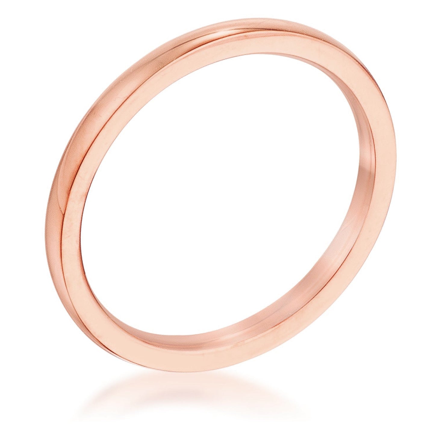 Nella 2 mm Band | Rose Gold