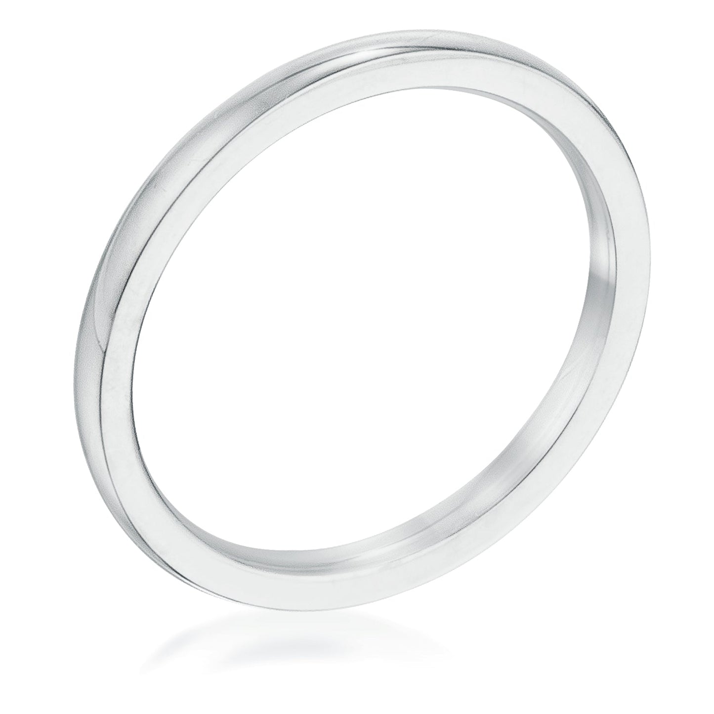 Nella 2 mm Band | Silver