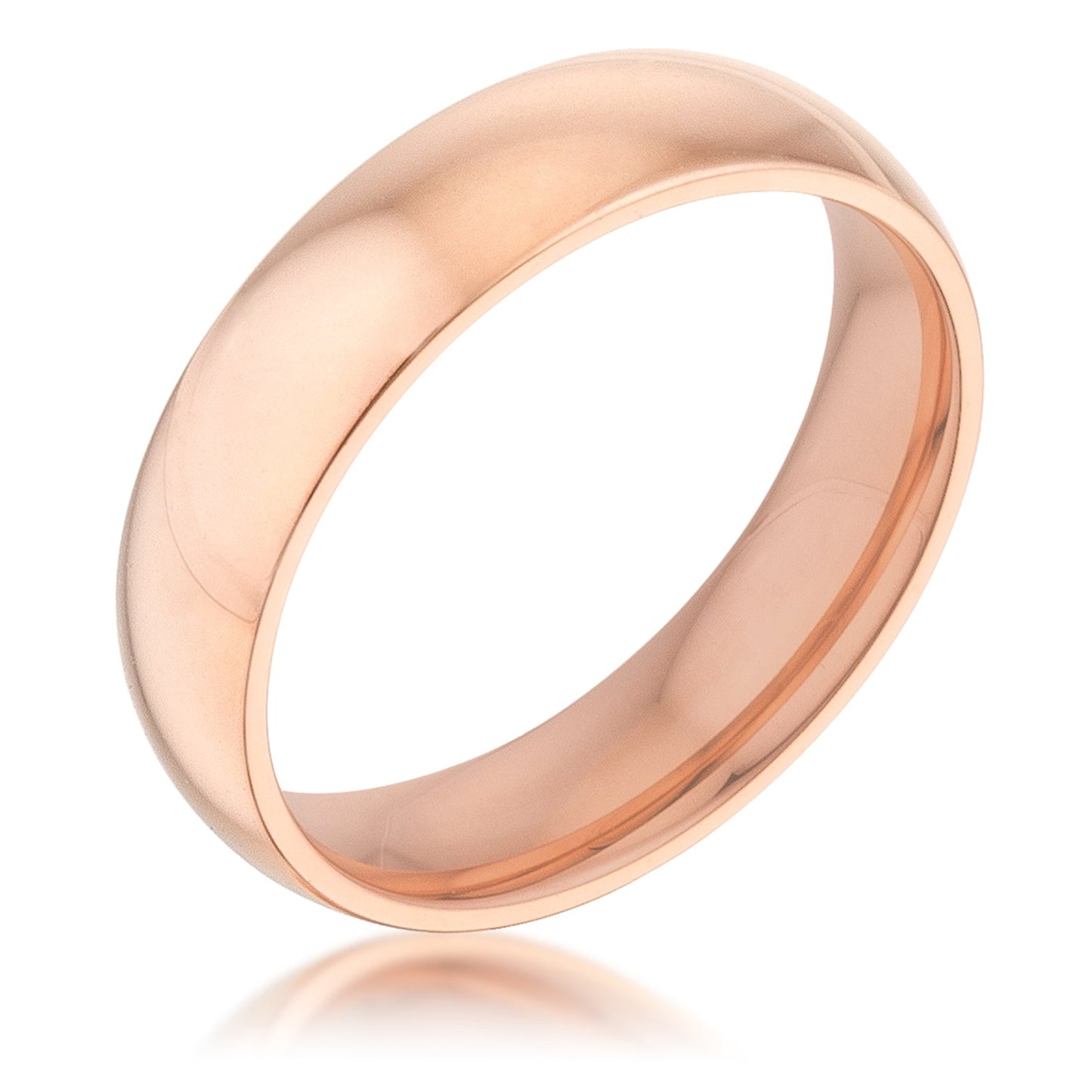 Tala Band Ring|Rose Gold