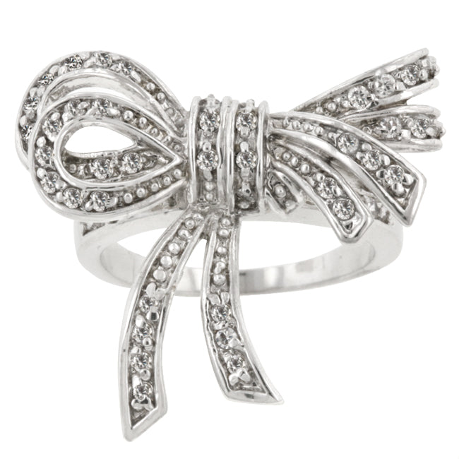 Remi Shoelace Ring | Silver