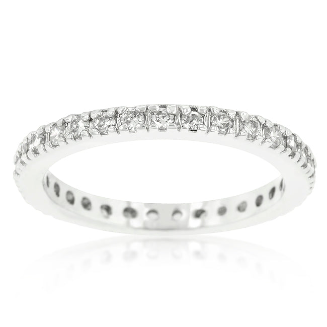 Mila Eternity Band | Silver