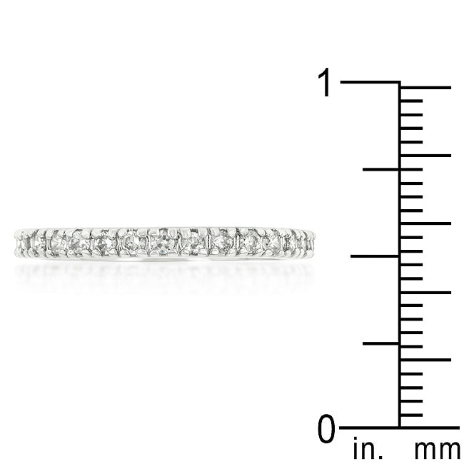 Mila Eternity Band | Silver