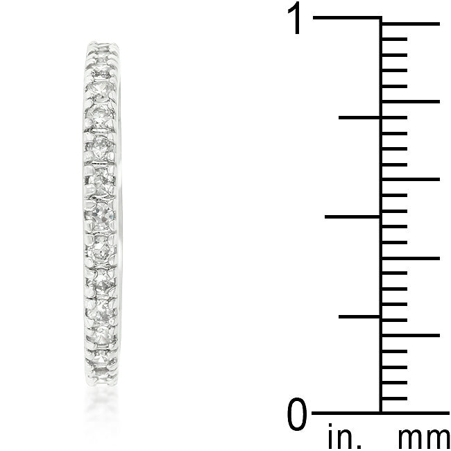 Mila Eternity Band | Silver