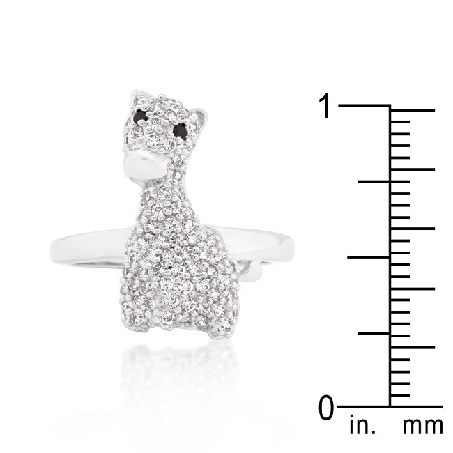 Giraffe Ring | Silver