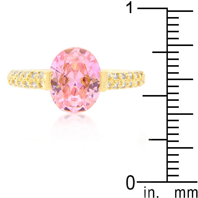 Fiora Pink Ring |Gold