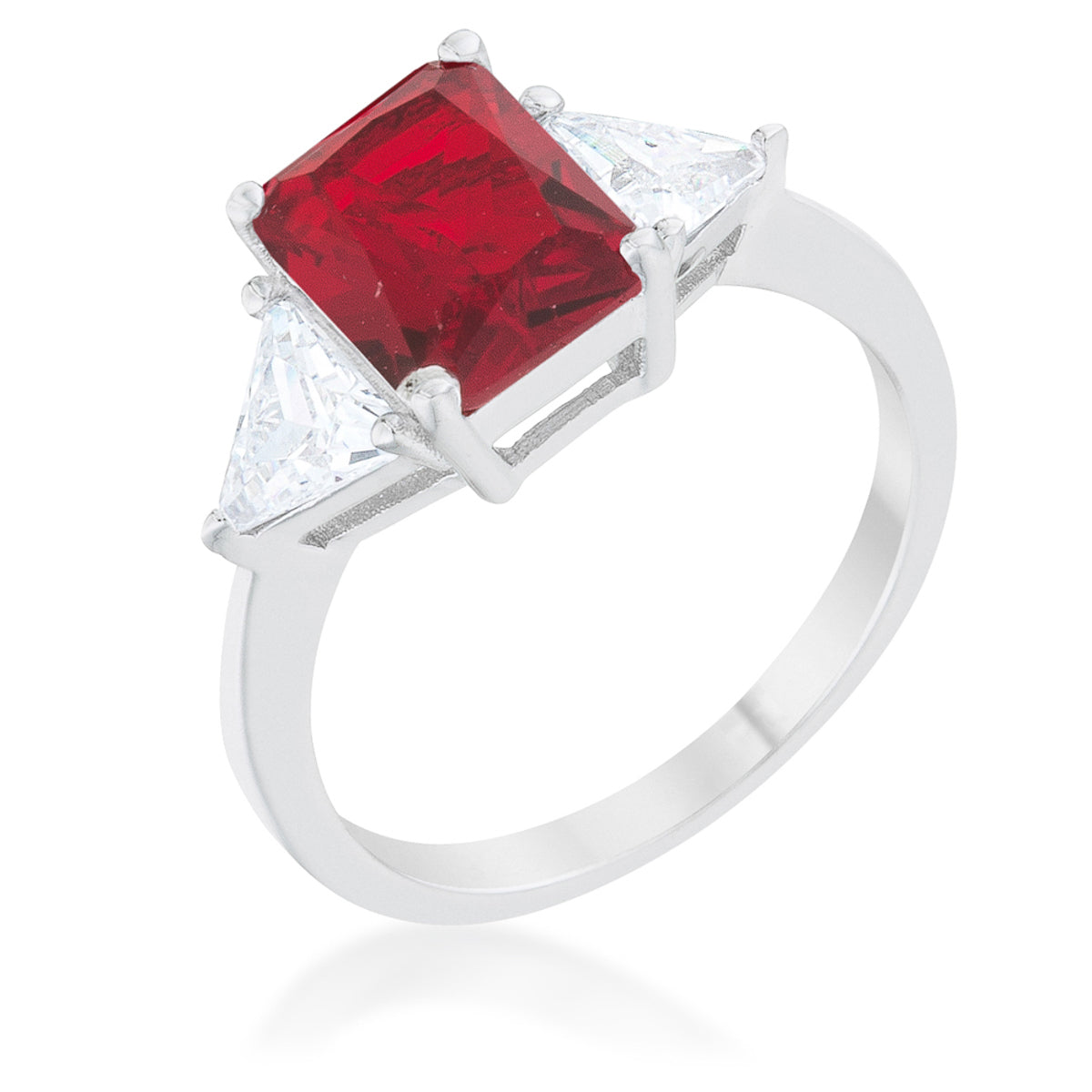 Amelia Ring | Ruby | Silver