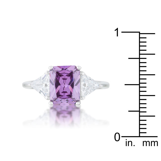 Amelia Ring | Amethyst | Silver