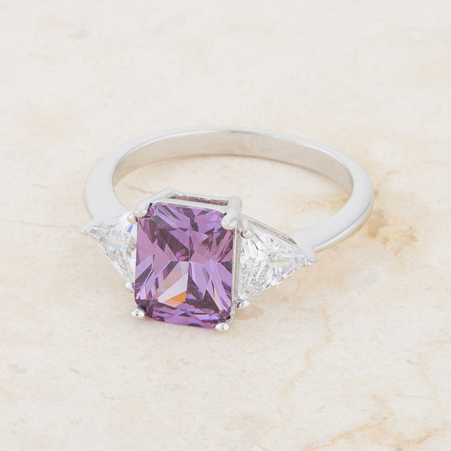 Amelia Ring | Amethyst | Silver