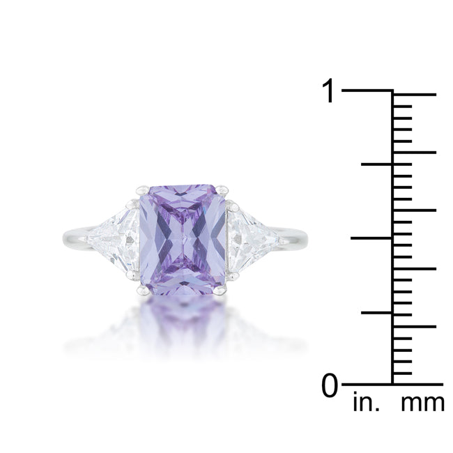 Amelia Ring | Lavender | Silver