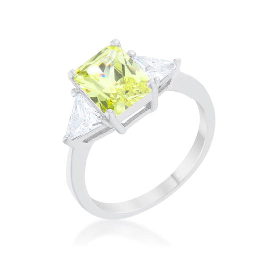 Amelia Ring | Peridot | Silver