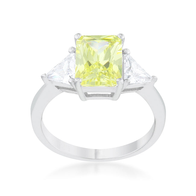 Amelia Ring | Peridot | Silver