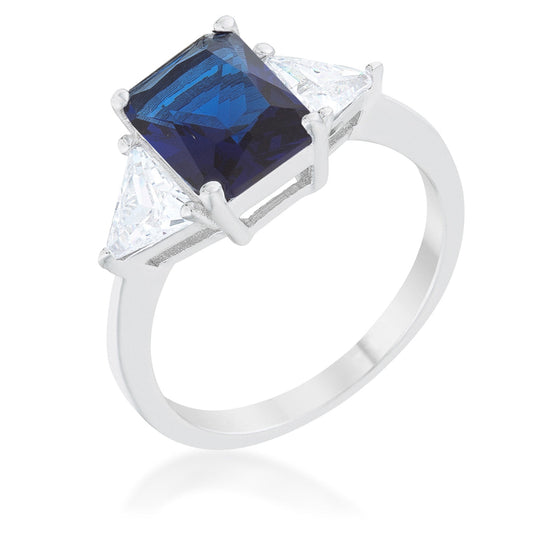 Amelia Ring | Sapphire | Silver