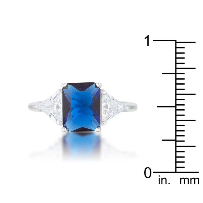 Amelia Ring | Sapphire | Silver