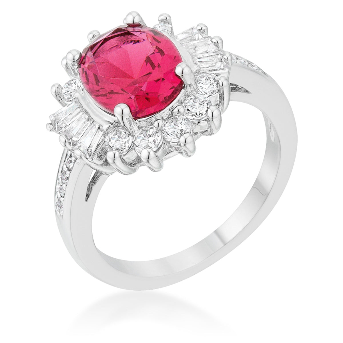 Chrisalee Ring | Ruby | Silver