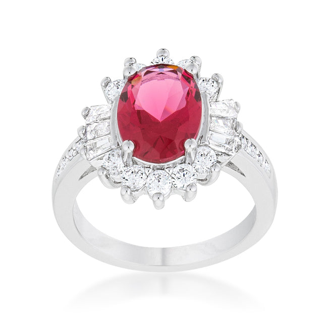 Chrisalee Ring | Ruby | Silver