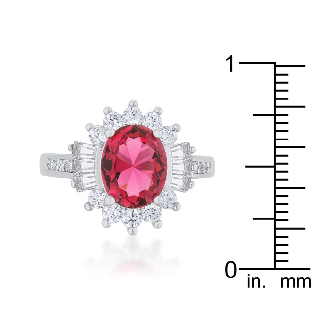 Chrisalee Ring | Ruby | Silver