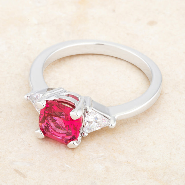 Shonda Fuchsia Ring