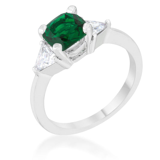 Shonda Emerald Ring