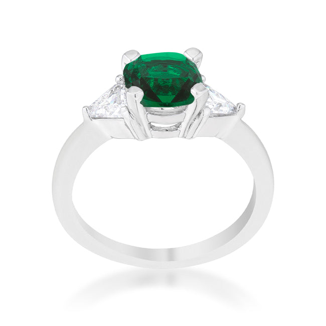 Shonda Emerald Ring