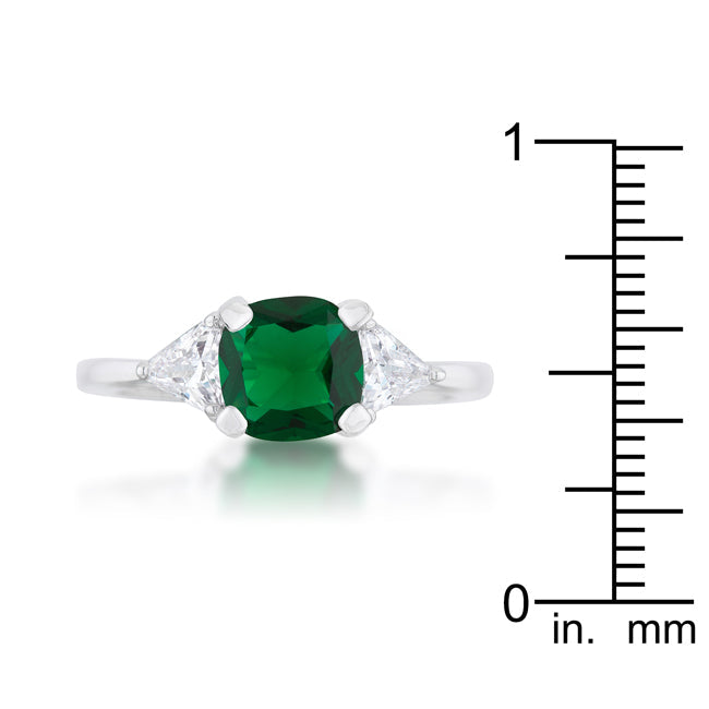 Shonda Emerald Ring