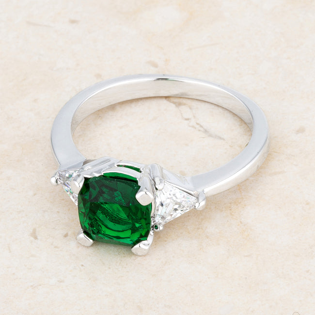 Shonda Emerald Ring