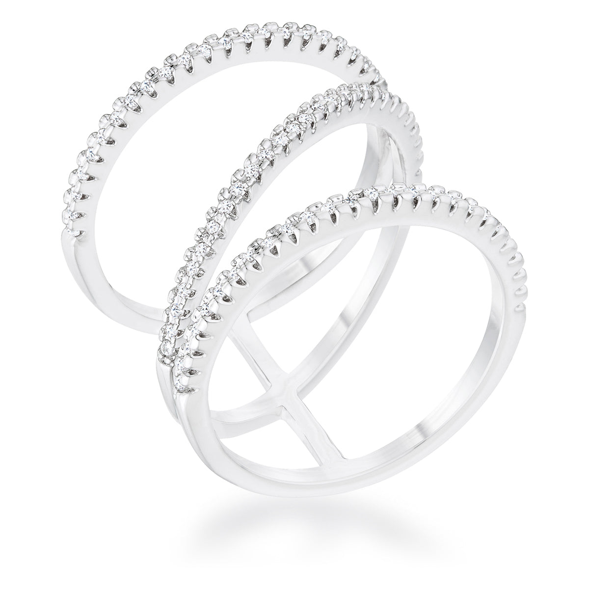 Shauna Twisted Ring | Silver