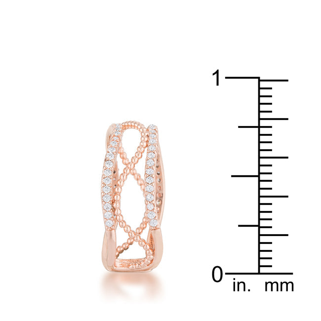 Marina Rose Gold Cuff Ring