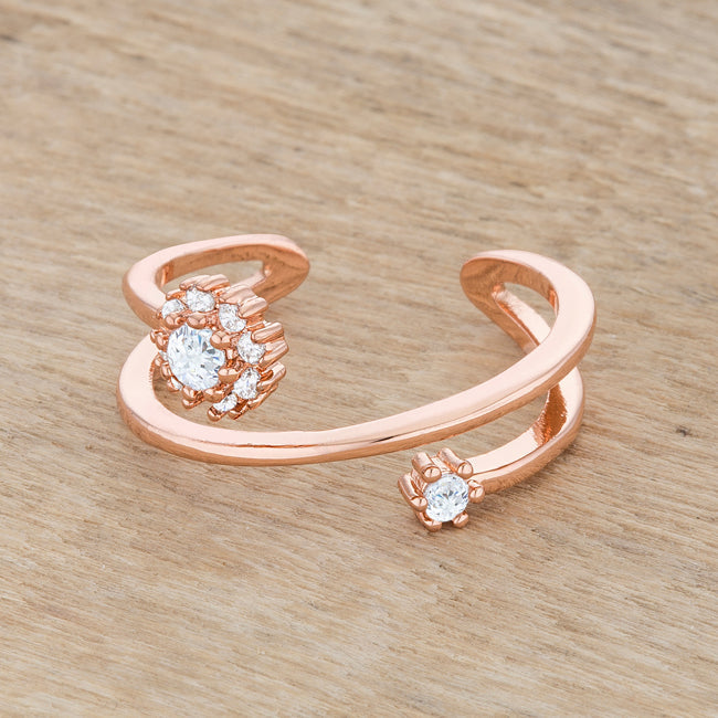 Krista Wrap Ring | Rose Gold