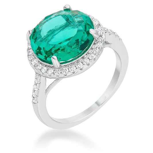 Emie Blue Green Ring