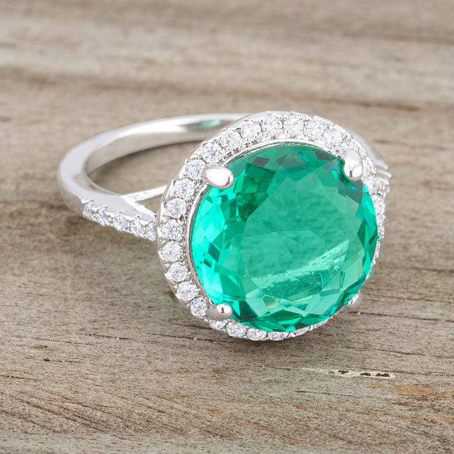 Emie Blue Green Ring