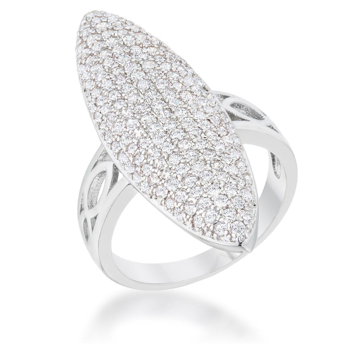 Rani Cocktail Ring | Silver