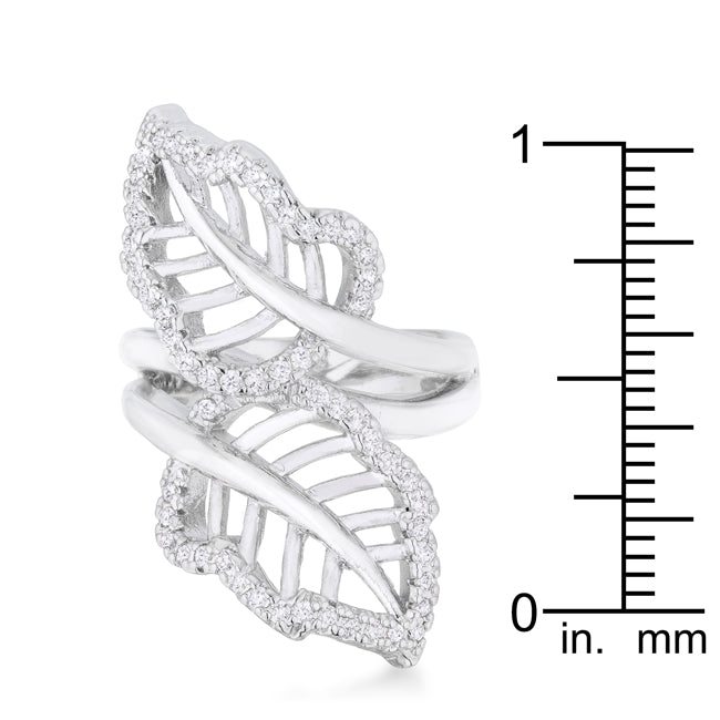 Lina Leaf Wrap Ring