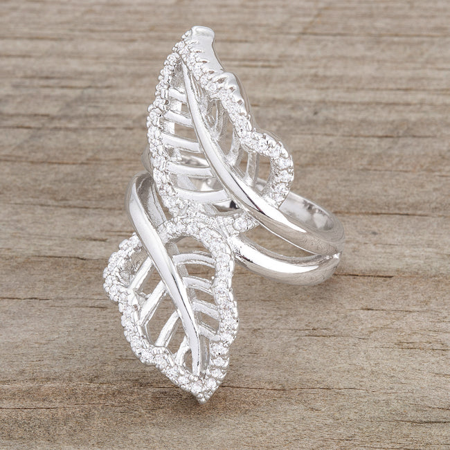 Lina Leaf Wrap Ring