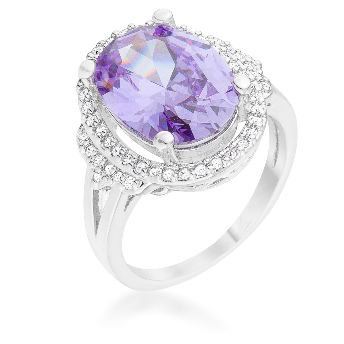 Melanie Amethyst Cocktail Ring