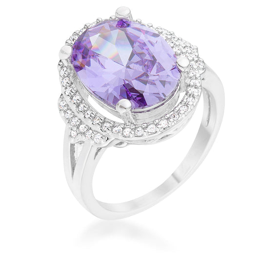 Melanie Amethyst Cocktail Ring