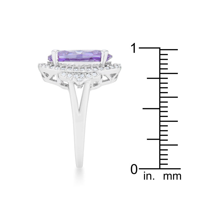 Melanie Amethyst Cocktail Ring