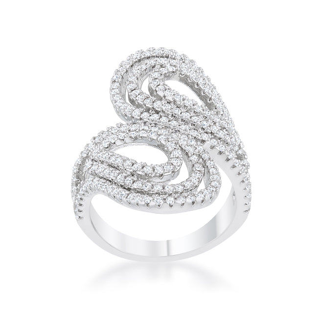 Serina Pave Circle Ring