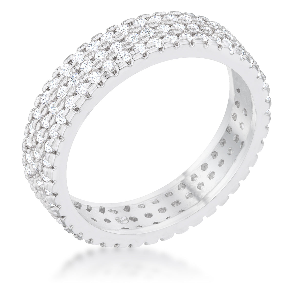 Cher Classic Band Ring | Silver