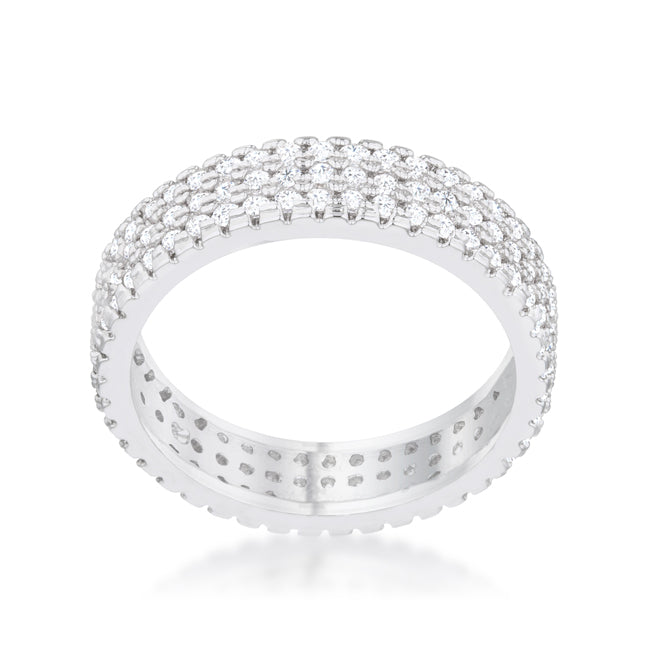 Cher Classic Band Ring | Silver