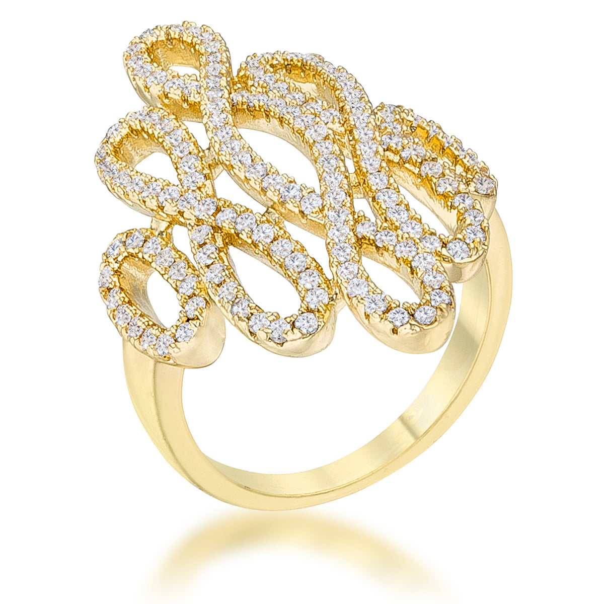 Natasha Gold Cocktail Ring