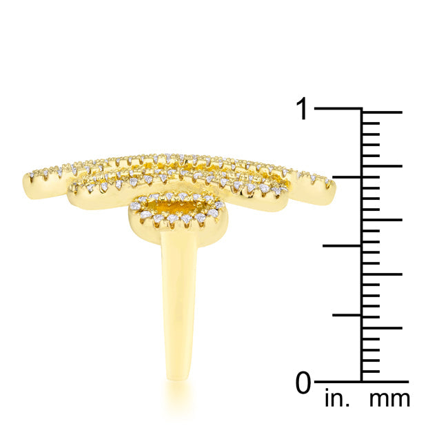 Natasha Gold Cocktail Ring