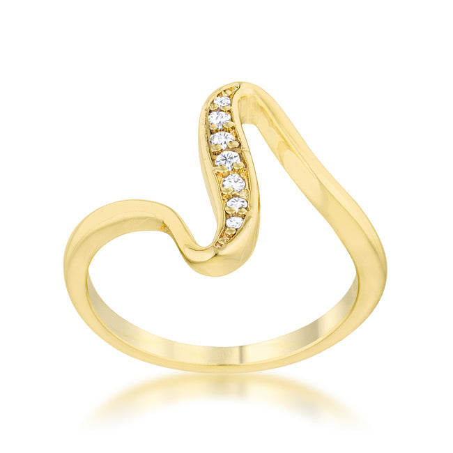 Sheryl Wave Ring | Gold