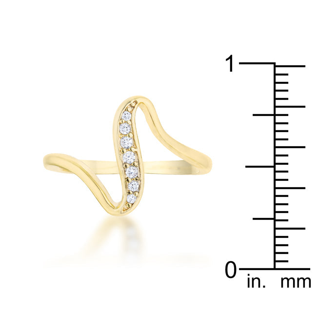 Sheryl Wave Ring | Gold