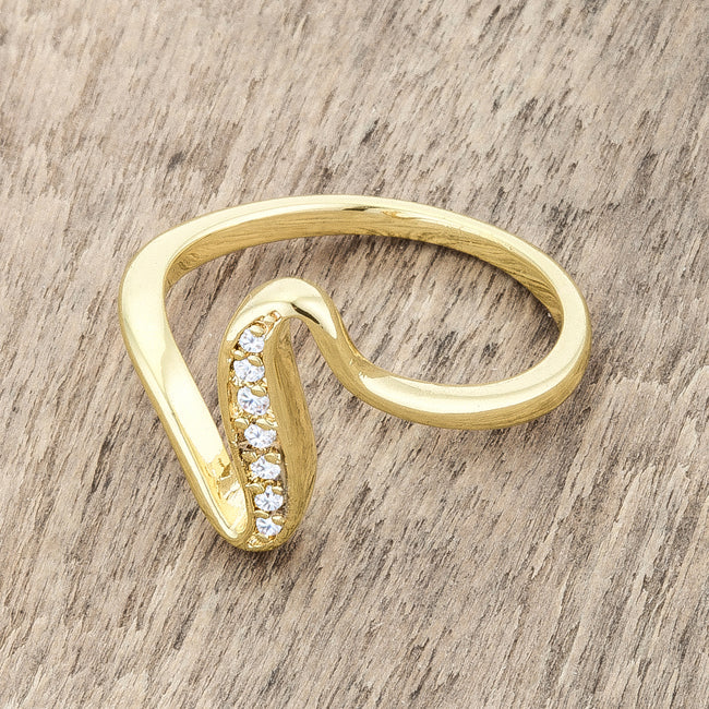 Sheryl Wave Ring | Gold