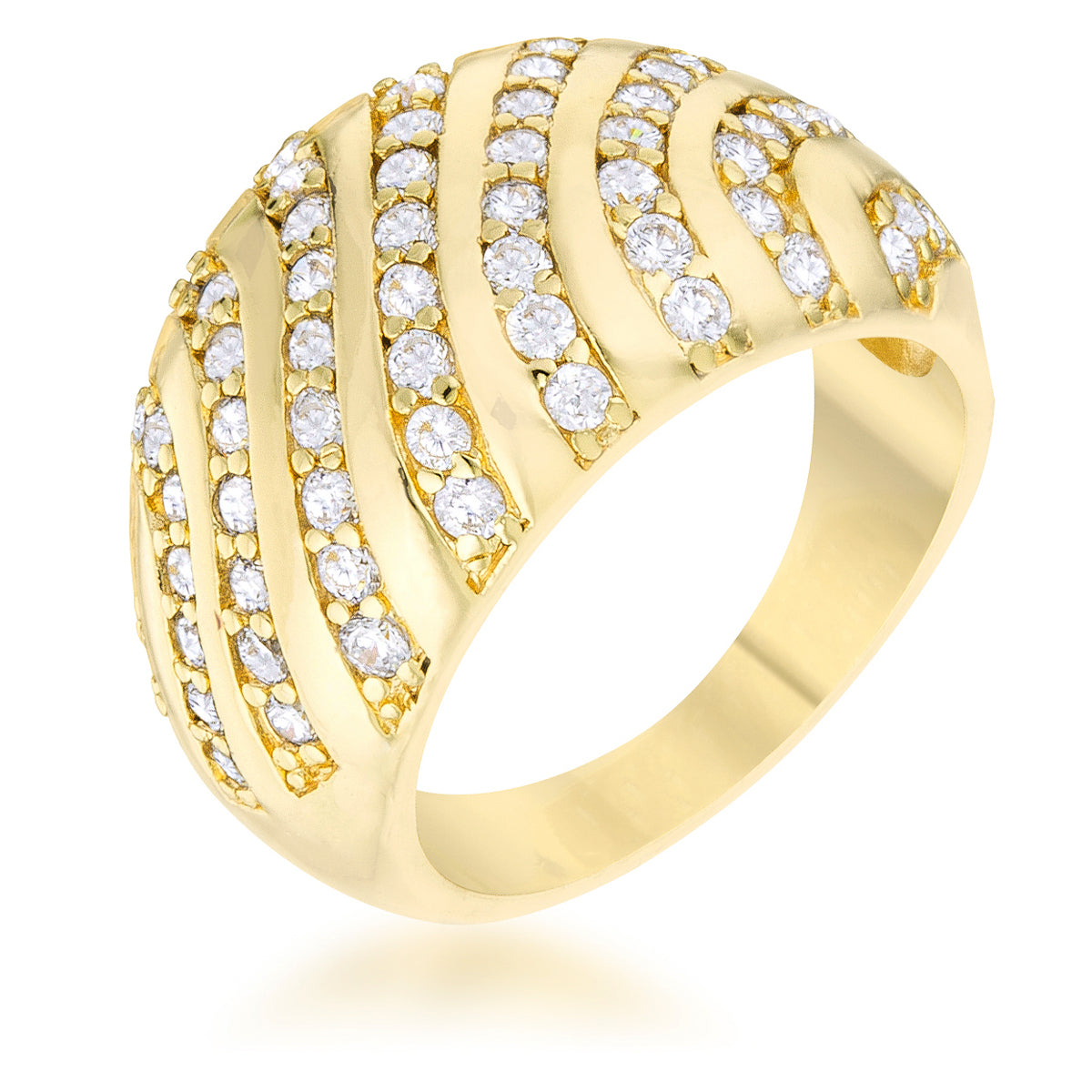 Shayla Dome Ring | Gold