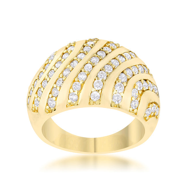 Shayla Dome Ring | Gold