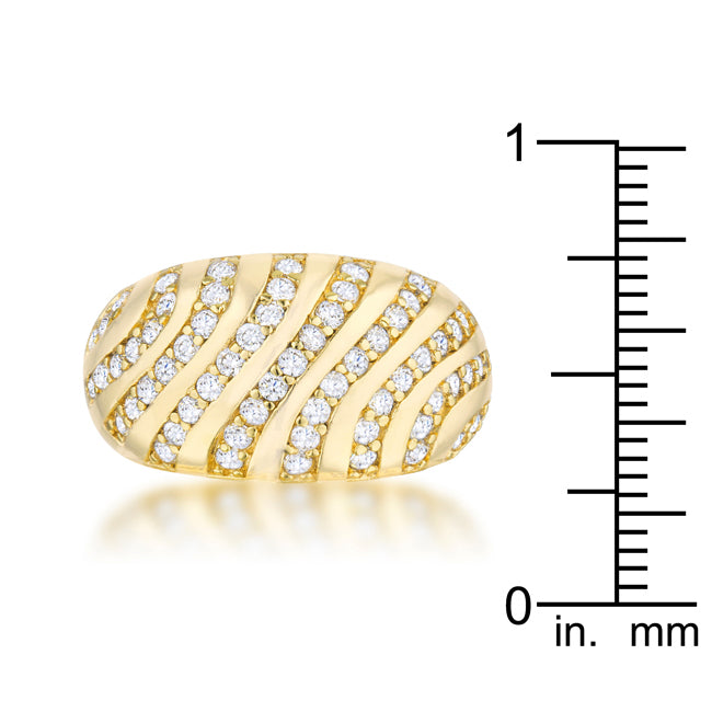 Shayla Dome Ring | Gold