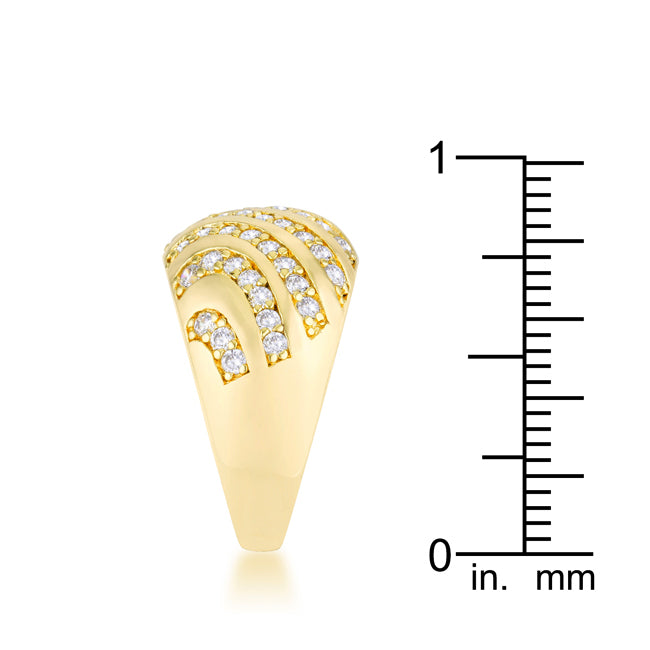 Shayla Dome Ring | Gold