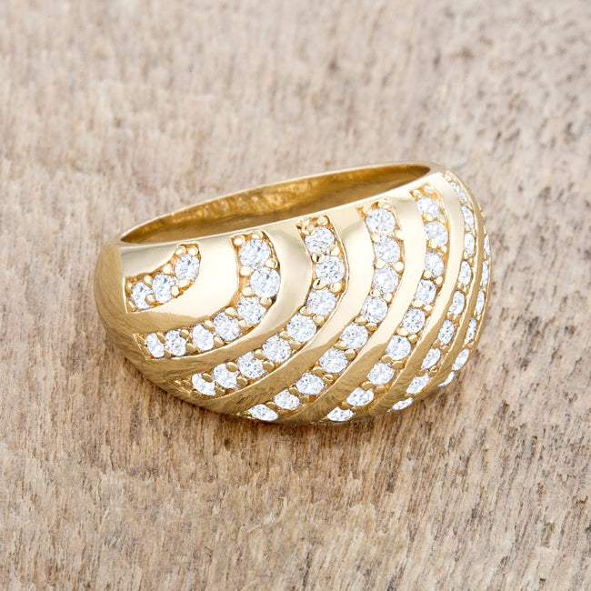 Shayla Dome Ring | Gold