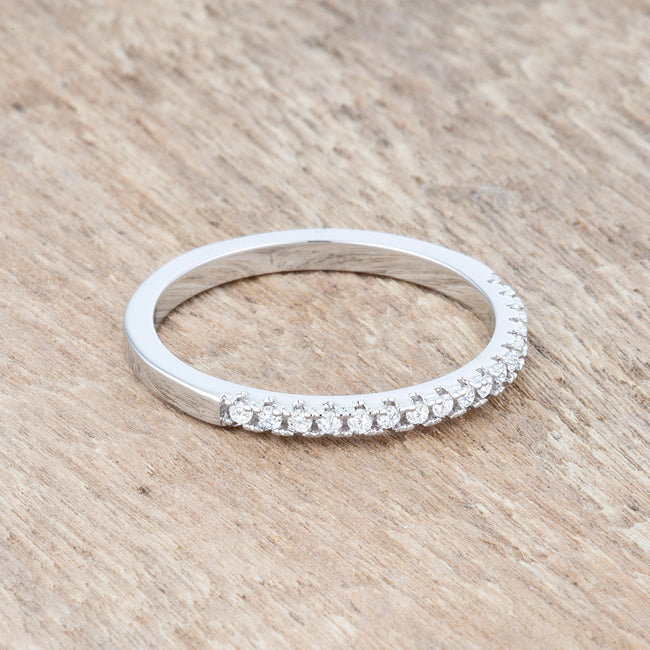 Iris Band Ring | Silver